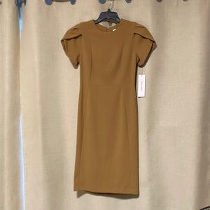 Calvin Klein Tan Midi Dress CD5C11TD
